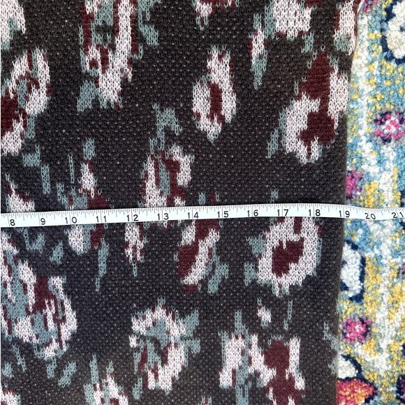 NWT STITCHDROP Floral Sweater Dress Size M Casual Classic Cozy Whimsygoth Preppy - Picture 8 of 12